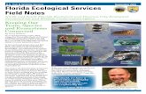 U.S. Fish & Wildlife Service September 2014 Florida ... · Florida Ecological Services Field Notes ... U.S. Fish & Wildlife Service September 2014 “No doubt, ... Study Will Benefit