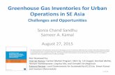 Greenhouse Gas Inventories for Urban Operations in …k-learn.adb.org/system/files/materials/2015/08/201508...Greenhouse Gas Inventories for Urban Operations in SE Asia Challenges
