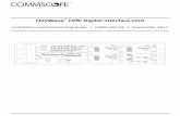 FlexWave CPRI Digital Interface Unit - commscope.com€¦ · NOKIA NOKIA NOKIA FWD NOT TO EXCEED +6 dBm FWD REF IN. DISCLAIMER This document has been developed by CommScope, and is
