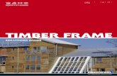 TIMBER FRAME - Encon Insulation · specifically for framed constructions. the compressible edge of rockwool Flexi expands into voids ... and energy consumption in timber frame buildings.