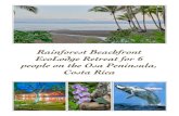 Rainforest Beachfront Ecolodge Retreat for 6 people on the ... Beachfront EcoLodge Retreat for 6 people on the Osa Peninsula, Costa Rica. Escape for a week with your closest friends