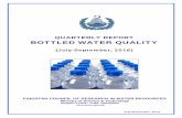 QUARTERLY REPORT BOTTLED WATER QUALITY Water/Bottled Water Report (July...PCRWR QUARTERLY REPORT-BOTTLED WATER QUALITY 3 July-September, 2016 PCRWR BOTTLED WATER CLASSIFICATION SYSTEM