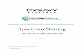 Spectrum Sharing - rysavyresearch.files.wordpress.com · interest in the concept of spectrum sharing. ... (CR). There is no question ... such as those now being developed to access