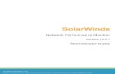 SolarWinds Network Performance Monitor … · Prepare a SolarWinds NPM installation 25 SolarWinds Network Performance Monitor ... View properties of all monitored nodes and interfaces
