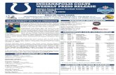 INDIANAPOLIS COLTS WEEKLY PRESS   COLTS WEEKLY PRESS RELEASE Indiana Farm Bureau Football Center ... The Colts sent three players to the 2016 Pro Bowl in S-Mike Adams, CB-Vontae
