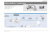 SCARA robots - Technology BSA€¦ · SCARA robots 3 YRC Robot controller: YRC-Optional Input/Output unit (PNP/NPN) Item Description R6YACMD241 (NPN) R6YACMD242 (PNP) Optional Input/Output