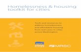 Homelessness & housing toolkit for cities - MRSCmrsc.org/getmedia/4785af3e-35c7-42ef-8e8e-a44c8d0786c4/...Homelessness & housing toolkit for cities ... psychiatric beds available for