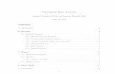 Topological Data Analysis - IIT Kanpurhome.iitk.ac.in/~deepakc/cs365/project/report.pdf · Topological Data Analysis Deepak Choudhary(11234) and Samarth Bansal(11630) April 25, 2014