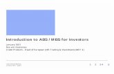 Introduction to ABS / MBS for Investors - NYUpages.stern.nyu.edu/~igiddy/ABS/abnamro/01.01 - Introduction to ABS... · Introduction to ABS/MBS for investors Definitions ABS-classes
