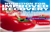 Nutrition For Improved Recovery - Amazon S35).pdf · Nutrition For Improved Recovery ... Why Nutrition In Recovery? In the past, addicts have been thought of as ... It has been shown