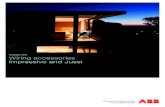 Catalogue | 2013 Wiring accessories Impressivo and Jussi€¦ ·  · 2015-07-08Introduction ABB wiring accessories are easy to install and reliable to use. ... Impressivo products
