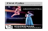 Teacher Curriculum Guide - Shakespeare Theatre Company · Teacher Curriculum Guide . ... Today, for the audience, just about anything goes. History has shared with us many types of