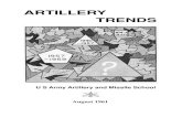 ARTILLERY - Fort Sillsill- · exclusively to the reorganization of the infantry and armored division artillery and the organization of the new mechanized division artillery.