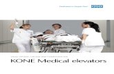 VISUAL OPTIONS, CAR AND SHAFT DIMENSIONS FOR KONE … · 2 KONE elevator solutions for medical applications Elevators are essential for ensuring the smooth flow of people and goods