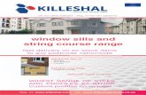 Window Sills from KPC | Killeshal Precast Concretekilleshalprecast.co.uk/wp-content/brochures/UKROI... · The information contained in the brochure was up to date at the time of going
