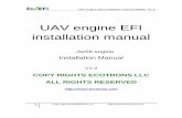 UAV engine EFI installation manual-3W56 - yikecx.com · 1.6 Servo motor installation ... The CHT sensor must be installed at the cylinder head, ... UAV engine EFI installation manual-3W56i-