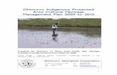 Dhimurru Indigenous Protected Area Cultural Heritage ... · Indigenous Cultural Heritage ... The Dhimurru Indigenous Area Cultural Heritage Management Plan ... representing thousands