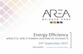 Presentazione standard di PowerPoint - units.it Morea Energy Efficiency and... · 14th September 2017 Energy Efficiency what it is, why it matters and how to increase it FABIO MOREA