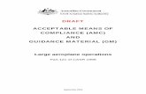 DRAFT ACCEPTABLE MEANS OF COMPLIANCE (AMC) AND GUIDANCE MATERIAL … ·  · 2015-10-01DRAFT . ACCEPTABLE MEANS OF COMPLIANCE (AMC) AND GUIDANCE MATERIAL (GM) ... Subpart 121.D -