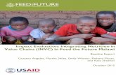 Impact Evaluation: Integrating Nutrition in Value … Evaluation: Integrating Nutrition in Value Chains (INVC) in Feed the Future Malawi Baseline Report Gustavo Angeles, Martha Skiles,