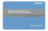 VMware ESX Server 3 802.1Q VLAN Solutions white paper VLaN Overview VLANs provide for logical groupings of stations or switch ports, allowing communications as if all stations or ports