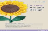 Art and Design - Pearson qualifications Level/Art and... · Sample Assessment Materials Pearson Edexcel Level 3 Advanced GCE in Art and Design Art, Cra˘ and Design (9AD0) Fine Art