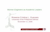 Women Engineers as Academic Leaders - ホーム · Chemical Engr BSChE ... Women Engineers as Academic Leaders CHED Centers of Excellence & ... BS Electronics and Communications Engineering