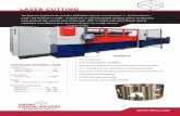 LASER CUTTING - Metal fabrication · The Bystronic Byspeed Laser provides 4400 Watts of power cuts steel up to 1”, Stainless Steel to 0.625” and Aluminum to 0.500”. Coupled