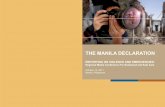 Booklet Manila declaration - International Committee of ... · THE MANILA DECLARATION REPORTING ON VIOLENCE AND EMERGENCIES: Regional Media Conference For Southeast and East Asia