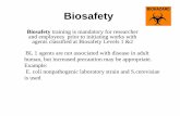 Biosafety - MITweb.mit.edu/cohengroup/safety/biosafety082411.pdf · Use Universal Precautions When Handling Blood or Other Potentially Infectious Material (OPIM) Use sharps containers