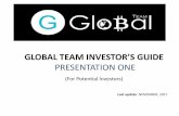 GLOBAL TEAM INVESTOR’S GUIDE … o WHO ARE WE? o OUR VISION o OUR BITCOIN GENERATION STRATEGY o HOW TO GET STARTED o METHOD OF PAYOUT o THREE EXCLUSIVE V.I.P INVESTMENT PLANS WE