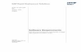 Software Requirements - SAP Service Marketplacesapidp/012002523100011652612016E/… · EHP7 for SAP ERP 6.0 August 2016 English Software Requirements SAP SE Dietmar-Hopp -Allee 16