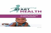 PHILADELPHIA START for every child, birth to 5 ...runningstarthealth.phila.gov/docs/A Running Start-Health.pdf · hood morbidity or mortality (sleep-related deaths, asthma ... 10