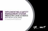 IMPLEMENTING A SAFETY MANAGEMENT SYSTEM INDUSTRY CASE ... · The CAA SMS Case Study Series aims to ... this will change from a recommended practice to ... approximately 70 key staff