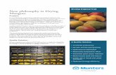 New philosophy in Drying Mangoes - Start - Munters · New philosophy in Drying Mangoes Problem ... The batch drying approach was previously complicated due to the ... Drying tropical