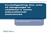 Investigating the role of language in children’s early ... which includes interviewers, computer and laboratory technicians, clerical workers, research scientists, volunteers, managers,