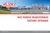 WTC POWER TRANSFORMER FACTORY UPGRADEwtc.designpost.com.au/sites/default/files/WTC Power Transformer... · 9 · WTC Power Transformer Factory Upgrade TEST LABORATORY The new HV Test