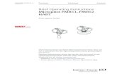 Micropilot FMR51/FMR52 HART - Endress+Hauser Solutions Services Brief Operating Instructions Micropilot FMR51, FMR52 HART Free space radar These Instructions are Brief Operating Instructions;