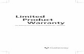 Limited Product Warranty - Acer Inc.static.acer.com/up/Resource/Gateway/About Us/20110715/GW_Warranty...English 2) Parts & Components ... a complete unit will comply with the warranty