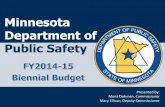 Minnesota Department of Public SafetyallDPS).pdf · • Safe Road Coalitions • Motorcycle Safety ... MN driver’s license and ID photos for fraudulent ... Alcohol promotion and