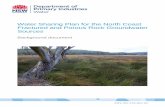 Background document - Water Sharing Plan for the North ...€¦ · Background document. ... Risk assessment for fractured and porous rock groundwater sources ... General information