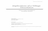 Implications of a Village Dissolution - New York State ... of a Village Dissolution 1 ... which are spelled out in Village Law Article 19. ... So what does all this mean relative to