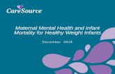 Maternal Mental Health and Infant Mortality for Healthy Weight Infants/media/ODH/ASSETS/Files/cfhs/oct… ·  · 2017-02-07Maternal Mental Health and Infant Mortality for Healthy