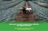 Decent and Productive Work in Agriculture · POLICY GUIDANCE NOTES ... 12 B. Mueller and M. Chan: Wage labor, agriculture-based economies, ... Decent and Productive Work in Agriculture
