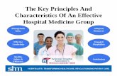 Key Characteristics Presentation.ppt - AHA Physician … · Characteristics Of An Effective Hospital Medicine Group ... Around Strategic Priorities ... –High level evaluation of