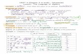 UNIT 3 (Chapter 5 in book) – Polynomials Lesson1: The Language of … ·  · 2014-11-25Unit 3 Lesson 2 Equivalent Expressions (5.2 in textbook) Identify the ‘coefficient’,