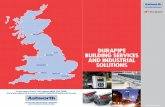 DURAPIPE BUILDING SERVICES AND INDUSTRIAL SOLUTIONS …ashworth.eu.com/wp-content/uploads/durapipe-building-services.pdf · DURAPIPE BUILDING SERVICES AND INDUSTRIAL SOLUTIONS ...