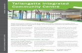 Tallangatta Integrated Community Centre - Shire of Towong · While construction continues on the $2.8 million Tallangatta Integrated Community Centre, ... 07 13 H C F G ... audio