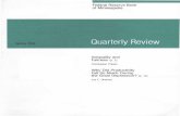 Quarterly Review - Federal Reserve Bank of Minneapolis as well as the Quarterly Review—and includ wite h the reprint a version of the standar Federad Reservl disclaimee r (italicized