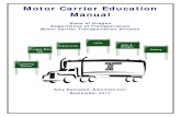 Motor Carrier Education Manual - Oregon Carrier Education Manual/Complete… · Motor Carrier Education . Manual. State of Oregon . Department of Transportation . Motor Carrier Transportation